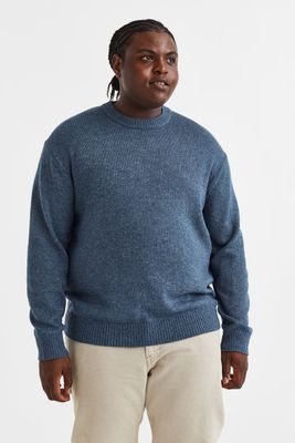 Relaxed Fit Knit Sweater