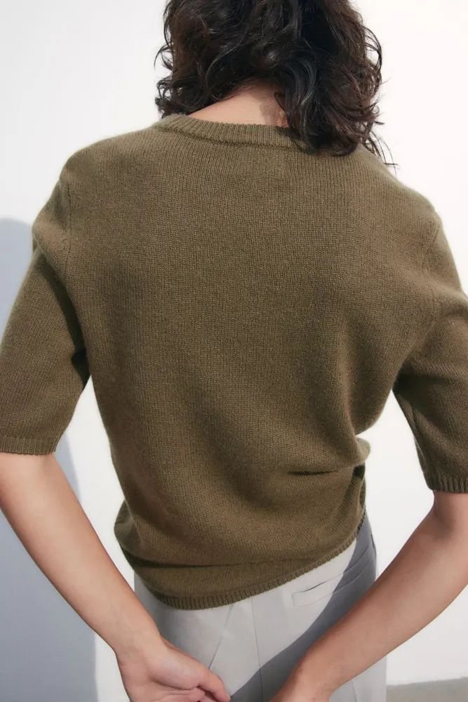 Knit Cashmere Top