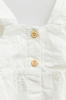 2-piece Eyelet Embroidered Cotton Set