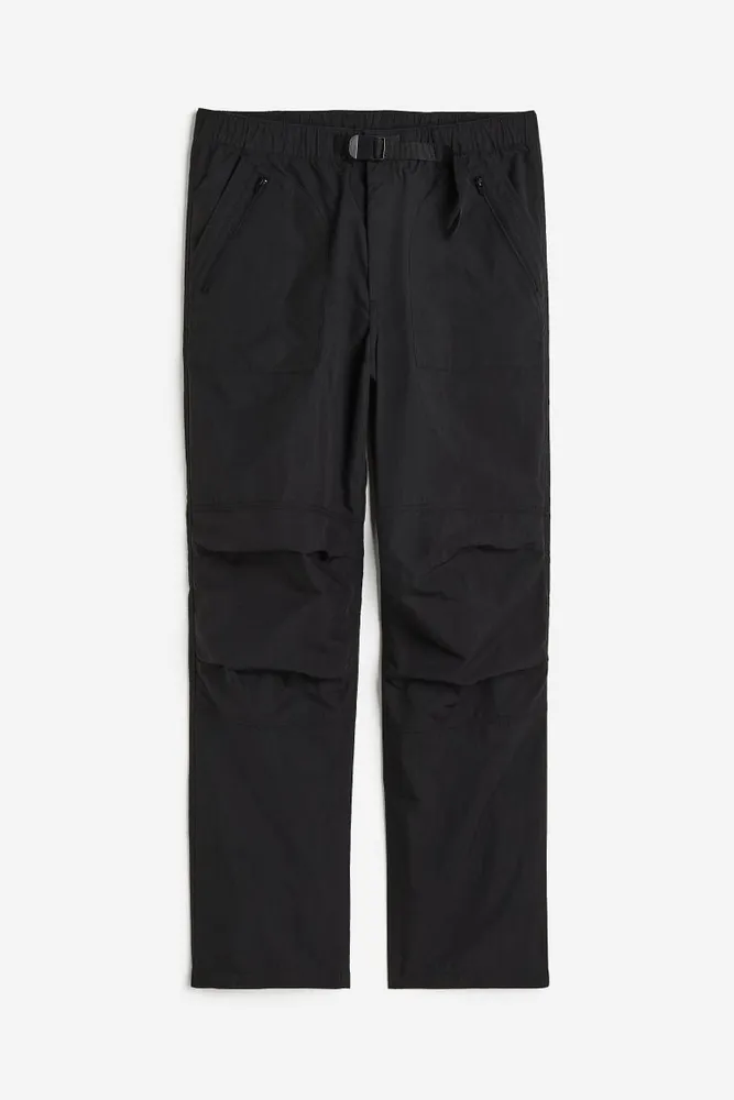 Relaxed Fit Belted Joggers