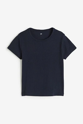 Ribbed Cotton Top