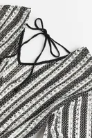 Jacquard-knit Dress