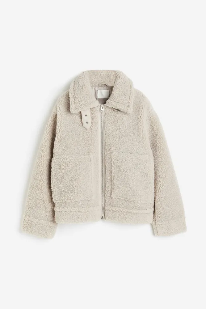 H&M Teddy Fleece Coat