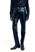 Slim Fit Coated Pants