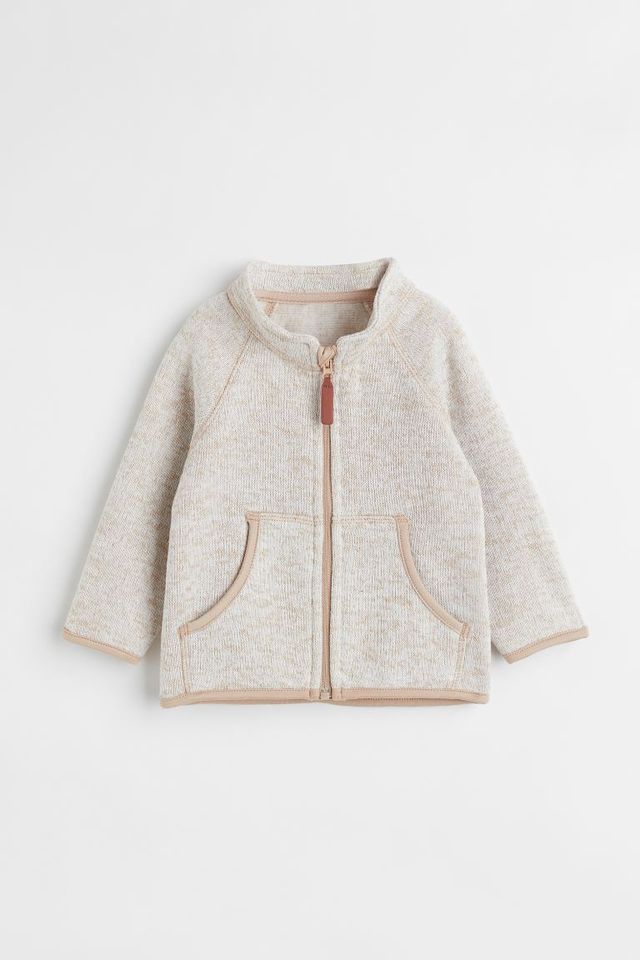 H&M Patterned Fleece Jacket