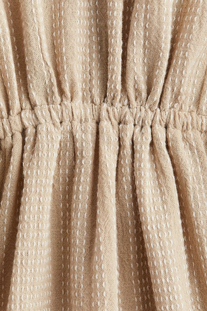 Drawstring-detail Dress