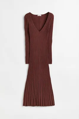 Rib-knit Dress