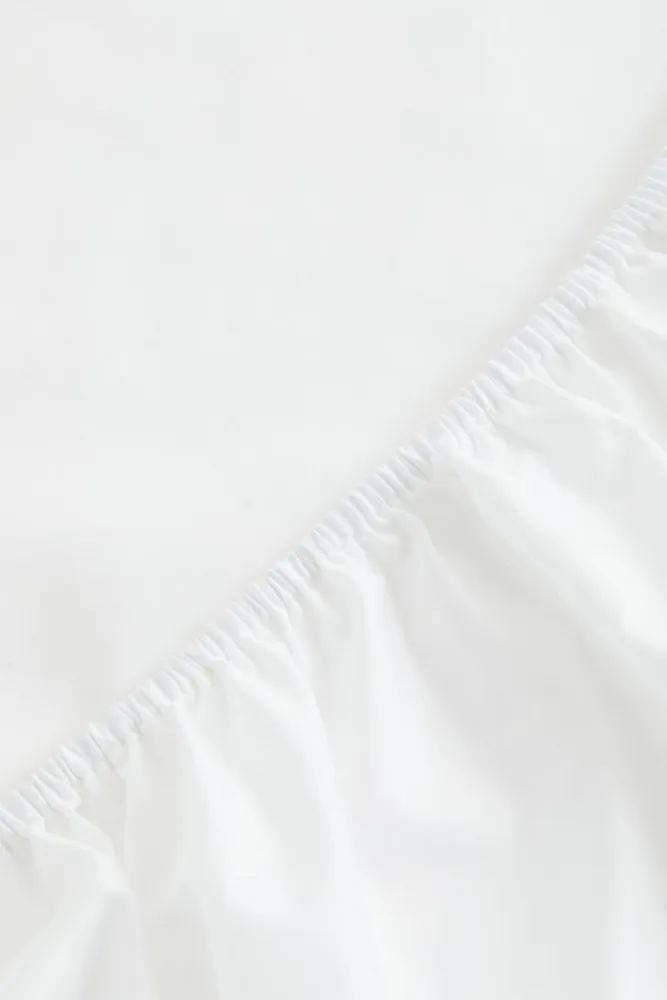 Fitted Cotton Sateen Sheet