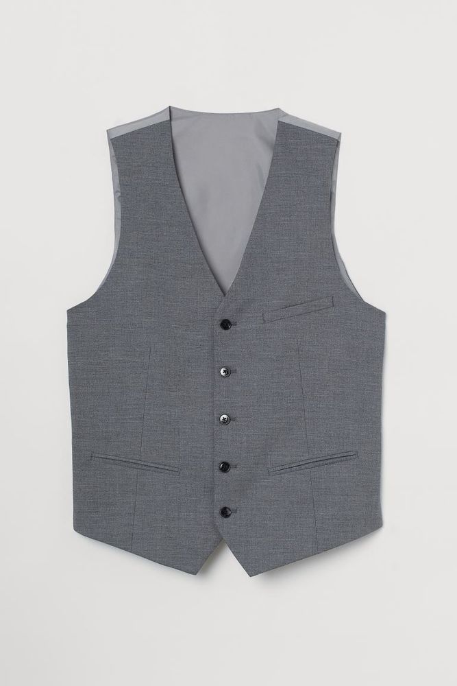 Slim Fit Suit Vest