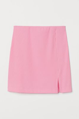 Fitted Jersey Skirt