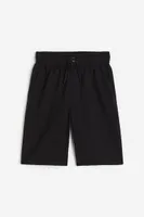 Linen-blend Shorts