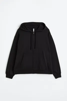 H&M+ Hooded Sweatshirt Jacket