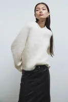 Oversized Mohair-blend Sweater