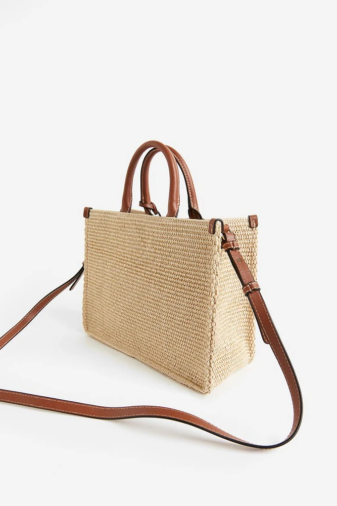 Crossbody Straw Bag