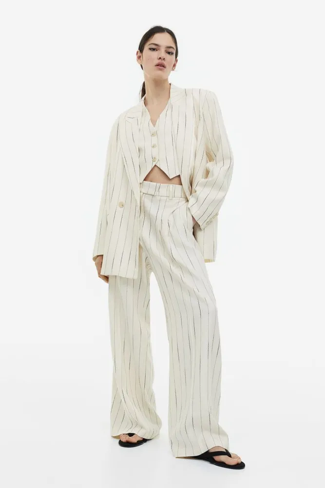 H&M Linen-blend Pants
