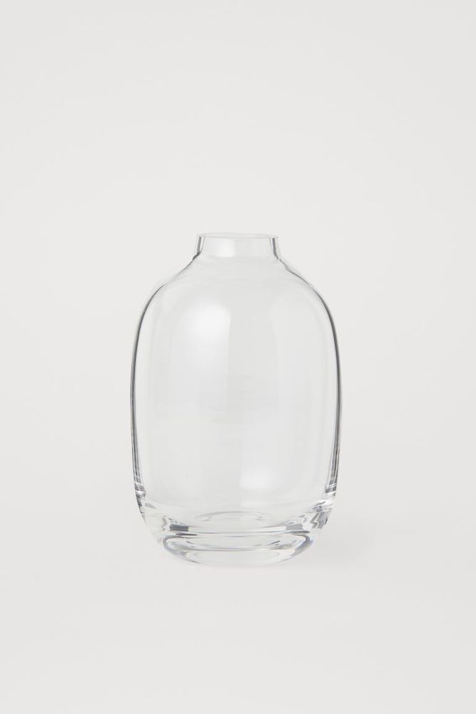 Clear Glass Mini Vase