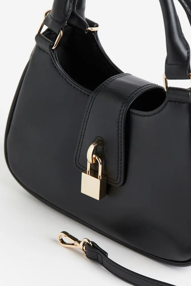 Padlock-detail Crossbody Bag