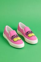 Embroidery-detail Slip-on Shoes
