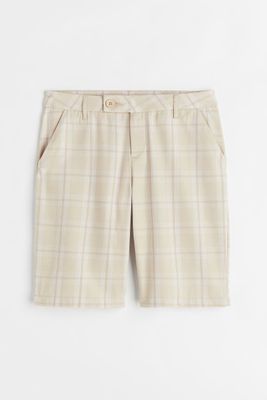 Low-waist Bermuda Shorts