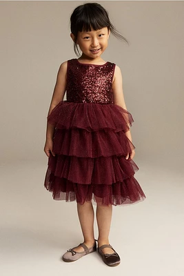 Sequined Tulle Dress