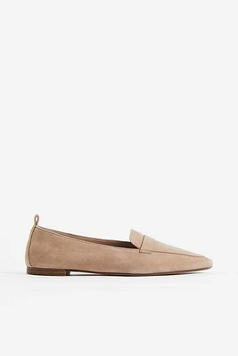 Suede Loafers