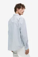 Chemise Loose Fit en popeline