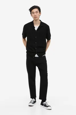 Cropped Tapered Regular Jeans