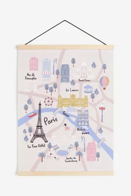 Paris-print Poster