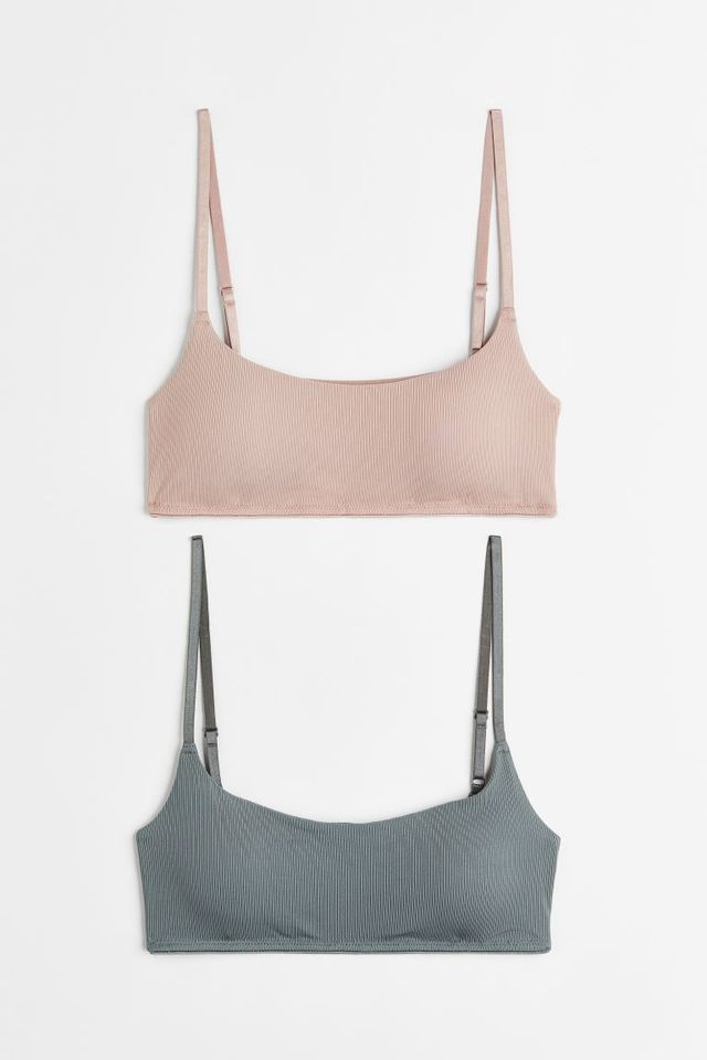 H&M 2-pack Soft-cup Jersey Bras