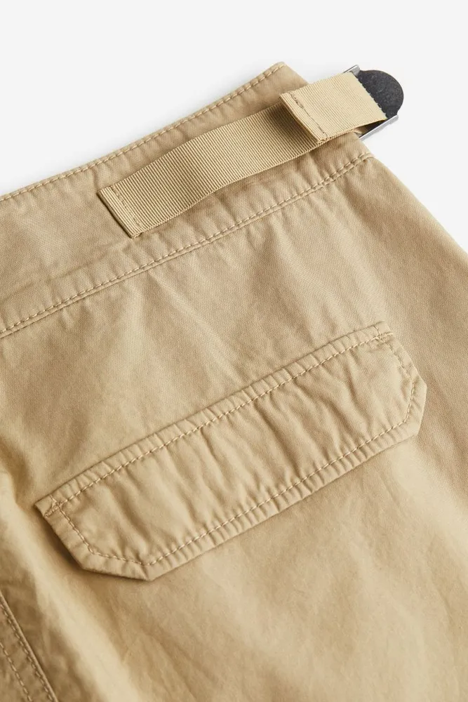 Low-waist Utility Skirt