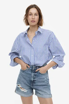 Mom Comfort Ultra High Denim Shorts