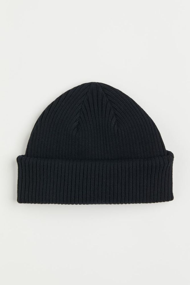Rib-knit Hat