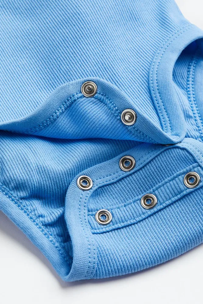 H&M 2-pack Adjustable-fit Long-sleeved Bodysuits