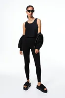 Cotton Jersey Leggings