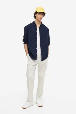 Relaxed Fit Twill Pull-on Pants