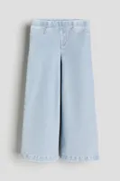 Wide Denim-look Pants