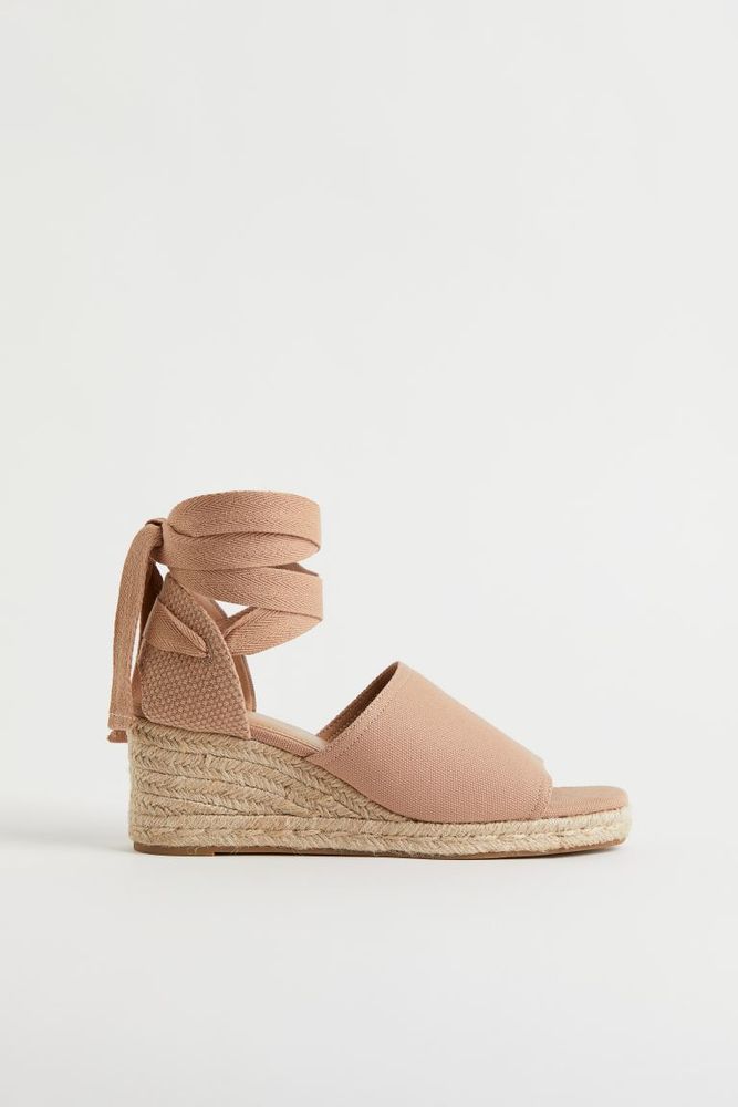 Wedge-heel Espadrille Sandals