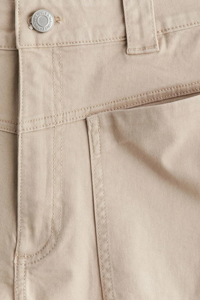 Twill Cargo Shorts