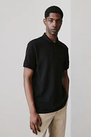 Regular Fit Piqué Polo Shirt