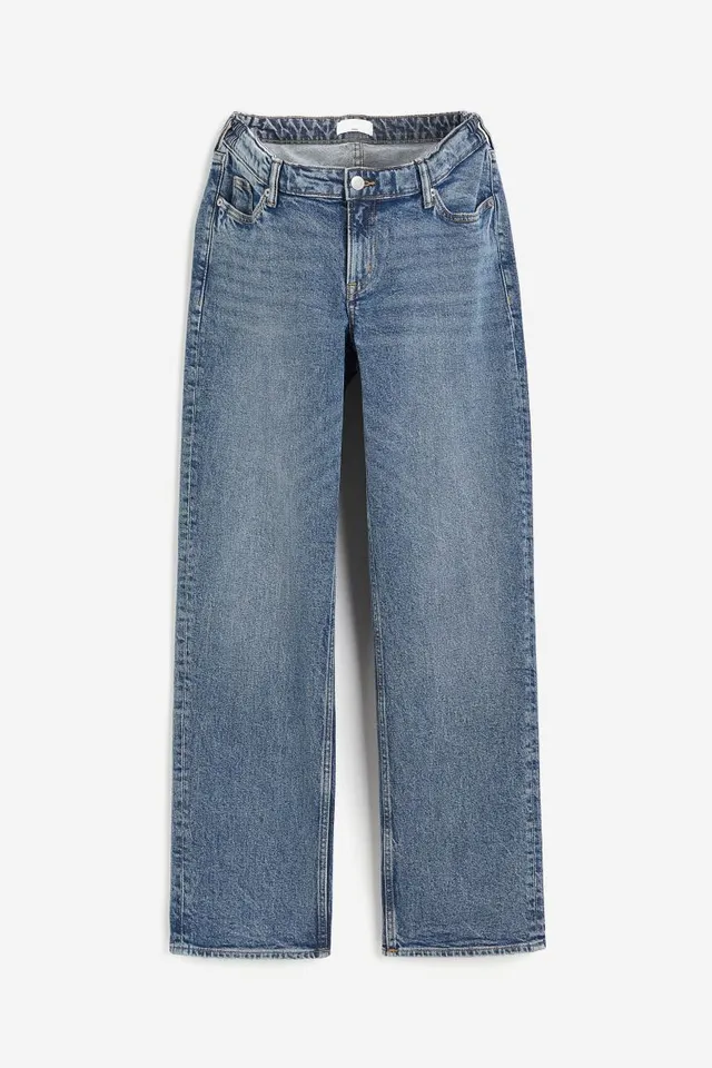 H&M MAMA Before & After Wide Low Jeans