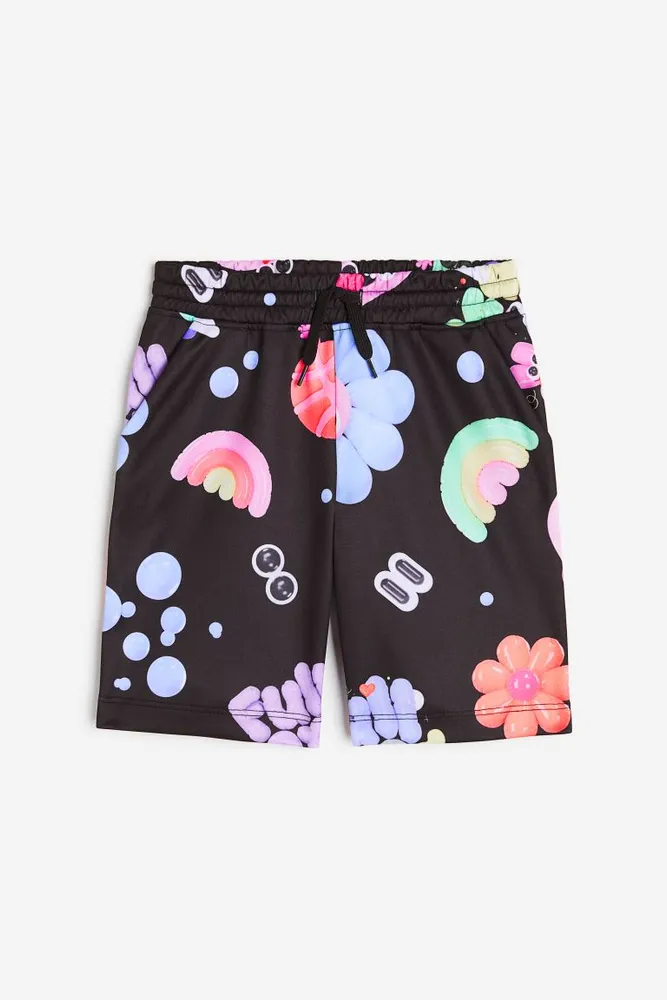 Shorts with Printed Design
