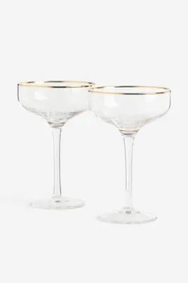 2-pack Champagne Coupes