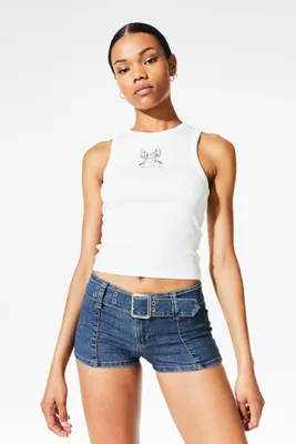 Short avec ceinture