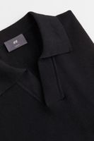Slim Fit Fine-knit Cotton Polo Shirt