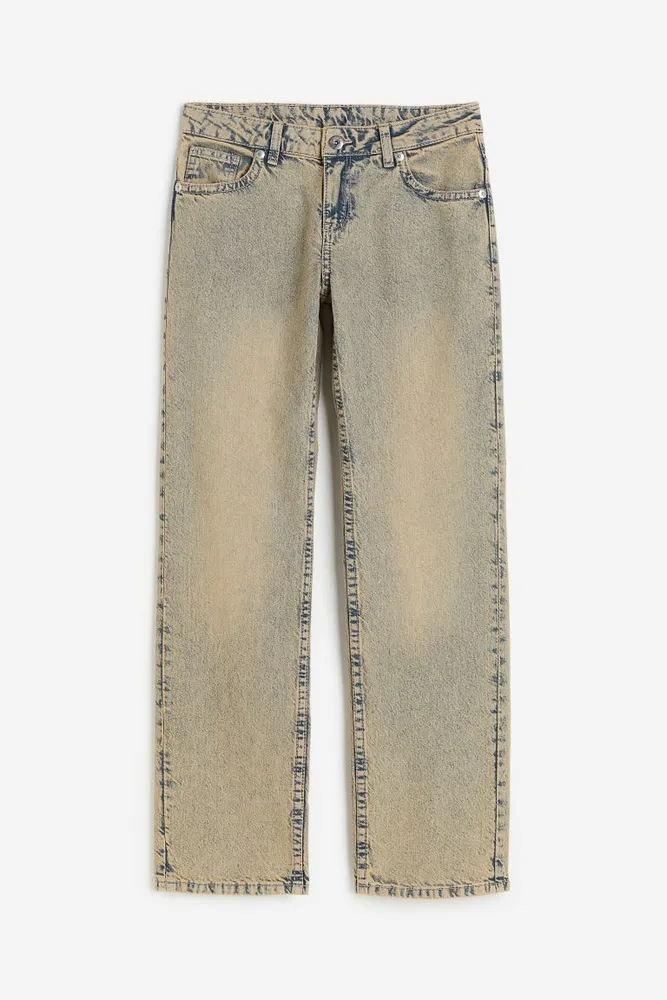 Straight Low Jeans