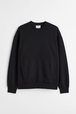 Relaxed Fit Sports Sweatshirt