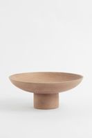 Wooden Pedestal Bowl