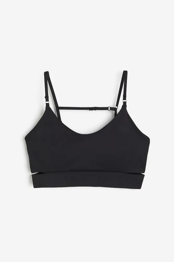 SoftMove™ Light Support Sports bra - Black - Ladies