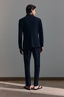 Slim Fit Wool-blend Suit Pants