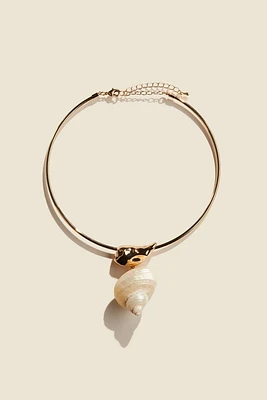 Seashell-pendant Necklace